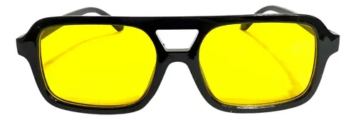 Lentes amarillos ideales para mejorar la visión en la conducción nocturna