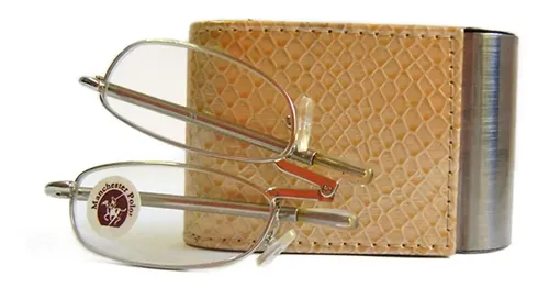 Armazón Plegable de Metal: ideal para llevar en el bolsillo