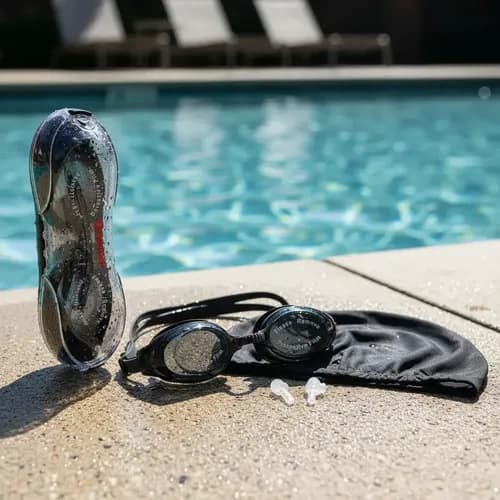 Kit de Natación con Antiparras y Accesorios para Comodidad en el Agua