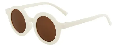 Lentes de sol redondos para niños: comodidad y protección UV para el día a día